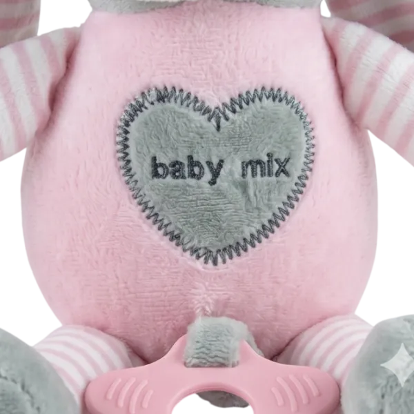Jucărie moale Baby Mix STK-19393  0+ / Pink photo 3