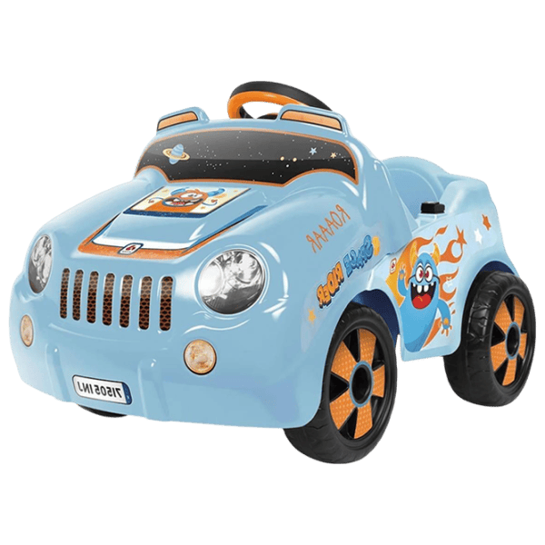 Mașină electrică Injusa Big Boy 6V Space Rider 4 km/h / 30 kg / 1+ / Albastru deschis photo 1