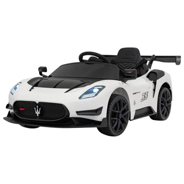 Mașină electrică Maserati MC20 GT2 Ramiz PA.QLS-8601.BIA 7 km/h / 35 kg / 3+ / White photo 1