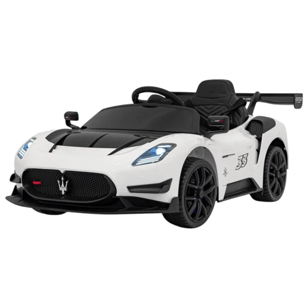 Mașină electrică Maserati MC20 GT2 Ramiz PA.QLS-8601.BIA 7 km/h / 35 kg / 3+ / White photo 1