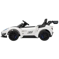 Mașină electrică Maserati MC20 GT2 Ramiz PA.QLS-8601.BIA 7 km/h / 35 kg / 3+ / White photo 3
