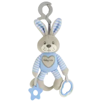 Jucărie moale Baby Mix Rabbit STK-19393 BR 0+ / Blue
