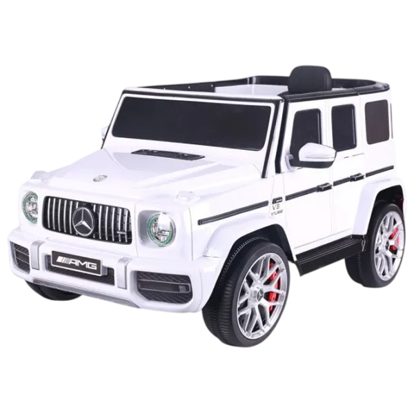 Электромобиль Mercedes-Benz AMG G63 Chipolino ELJG63M251W 5 км/ч / 30 кг / 3+ / Белый photo 1
