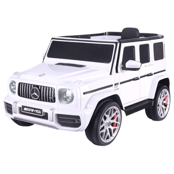 Электромобиль Mercedes-Benz AMG G63 Chipolino ELJG63M251W 5 км/ч / 30 кг / 3+ / Белый photo 1