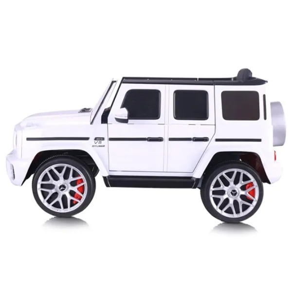 Электромобиль Mercedes-Benz AMG G63 Chipolino ELJG63M251W 5 км/ч / 30 кг / 3+ / Белый photo 3