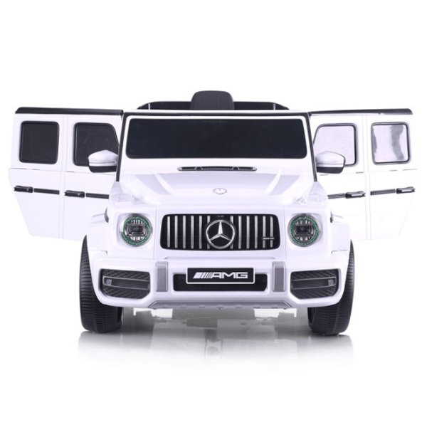 Электромобиль Mercedes-Benz AMG G63 Chipolino ELJG63M251W 5 км/ч / 30 кг / 3+ / Белый photo 6