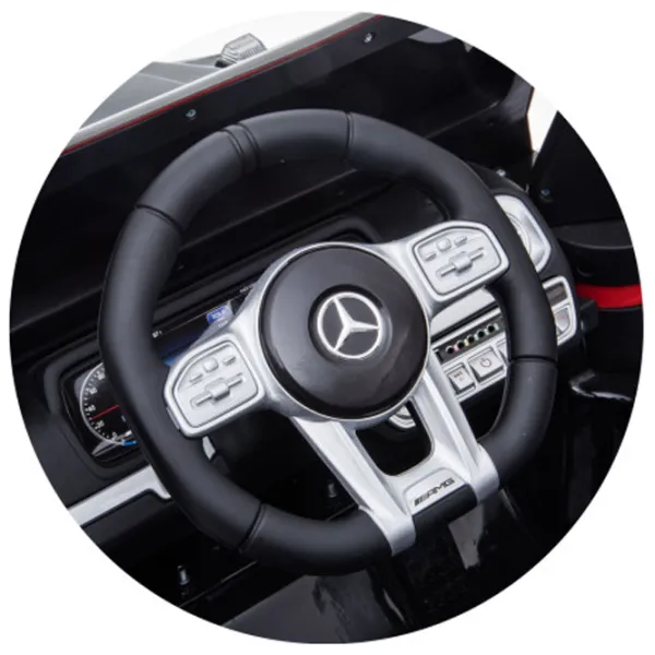 Электромобиль Mercedes-Benz AMG G63 Chipolino ELJG63M251W 5 км/ч / 30 кг / 3+ / Белый photo 9