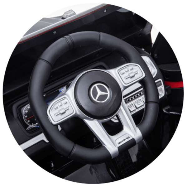 Электромобиль Mercedes-Benz AMG G63 Chipolino ELJG63M251W 5 км/ч / 30 кг / 3+ / Белый photo 9
