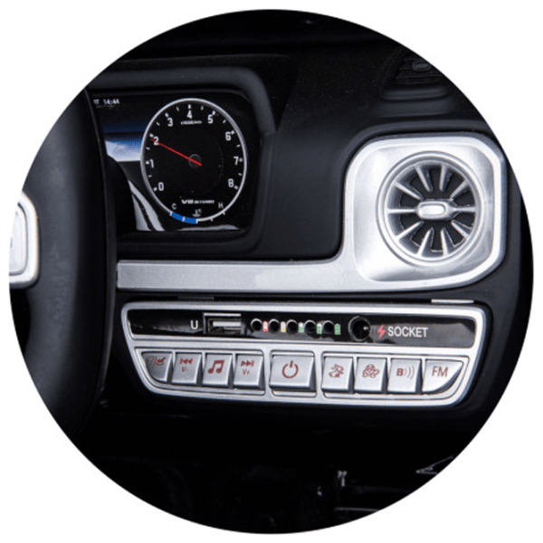 Электромобиль Mercedes-Benz AMG G63 Chipolino ELJG63M251W 5 км/ч / 30 кг / 3+ / Белый photo 10