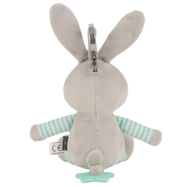 Jucărie moale Baby Mix Rabbit STK-19393 MR 0+ / Mint photo 3