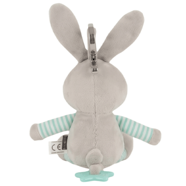 Jucărie moale Baby Mix Rabbit STK-19393 MR 0+ / Mint photo 3
