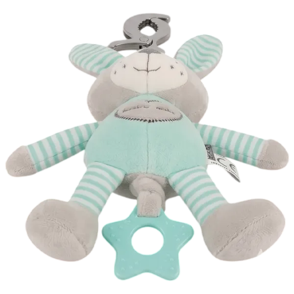 Jucărie moale Baby Mix Rabbit STK-19393 MR 0+ / Mint photo 4