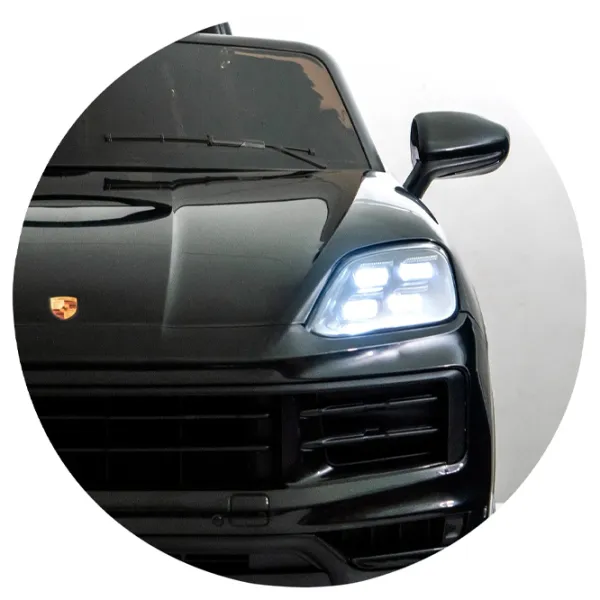 Mașină electrică Porsche Kayenne Chipolino ELJPKA251BK 4 km/h / 30 kg / 3+ / Black photo 5