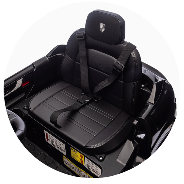Mașină electrică Porsche Kayenne Chipolino ELJPKA251BK 4 km/h / 30 kg / 3+ / Black photo 8
