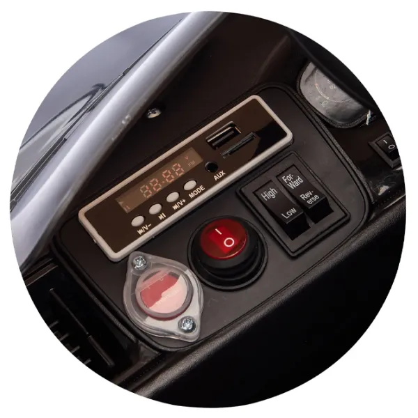 Mașină electrică Porsche Kayenne Chipolino ELJPKA251BK 4 km/h / 30 kg / 3+ / Black photo 9