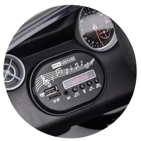 Mașină electrică Mercedes-Benz SLC300 Chipolino ELKMBSLC251B 5 km/h / 30 kg / 3+ / Black photo 10