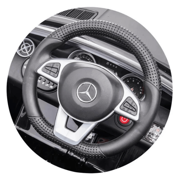 Mașină electrică Mercedes-Benz SLC300 Chipolino ELKMBSLC251B 5 km/h / 30 kg / 3+ / Black photo 11