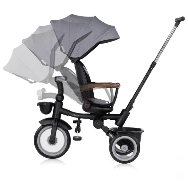 Трицикл Chipolino Urban 25 кг / Серый photo 5