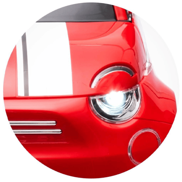 Электромобиль Fiat 500 Chipolino ELKFIAT23RE 3.2 км/ч / 30 кг / 3+ / Красный photo 12