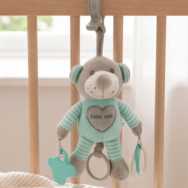 Jucărie moale Baby Mix Baby Mix Bear STK-19445 MB 0+ / Mint photo 3