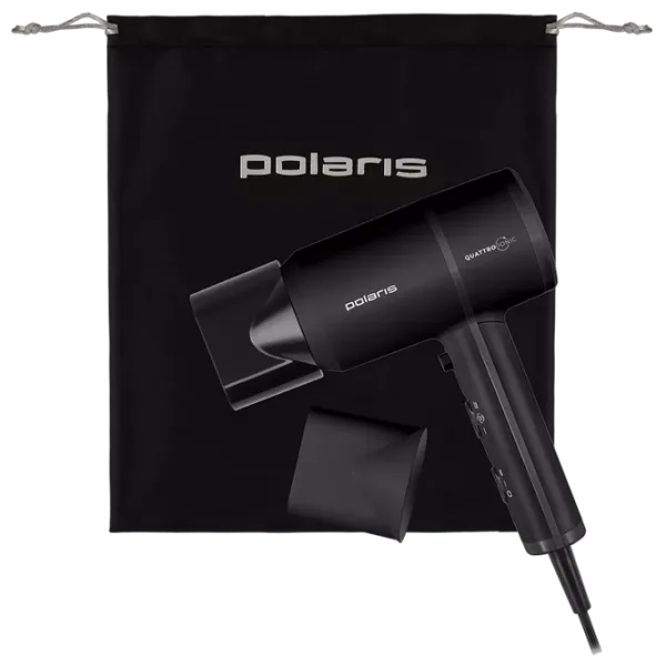 Фен Polaris PHD2044Ti Quattro Ionic 1900 Вт / Черный photo 10