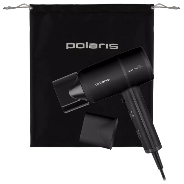 Фен Polaris PHD2044Ti Quattro Ionic 1900 Вт / Черный photo 10