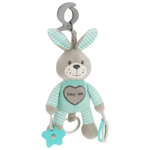 Jucărie moale Baby Mix Baby Mix Rabbit STK-19445 MR 0+ / Mint photo 1