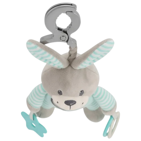 Jucărie moale Baby Mix Baby Mix Rabbit STK-19445 MR 0+ / Mint photo 4