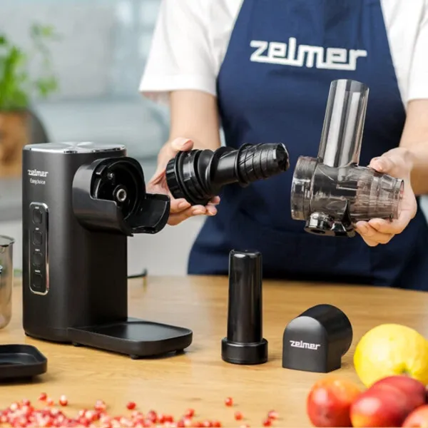 Storcator de fructe ZELMER ZJP3900 Centrifugă / 150 W / Inox Black photo 5