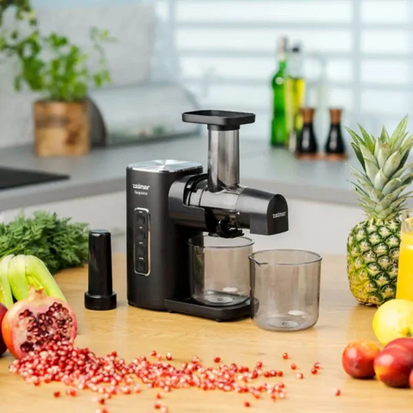 Storcator de fructe ZELMER ZJP3900 Centrifugă / 150 W / Inox Black photo 7
