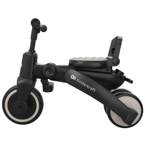 Bicicletă fără pedale KinderKraft JAZZ 3 8"  Metal / Beige Black photo 3
