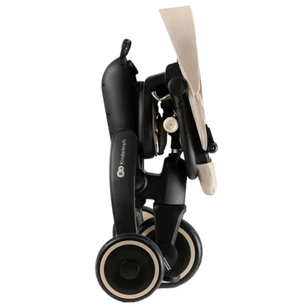 Bicicletă fără pedale KinderKraft JAZZ 3 8"  Metal / Beige Black photo 9