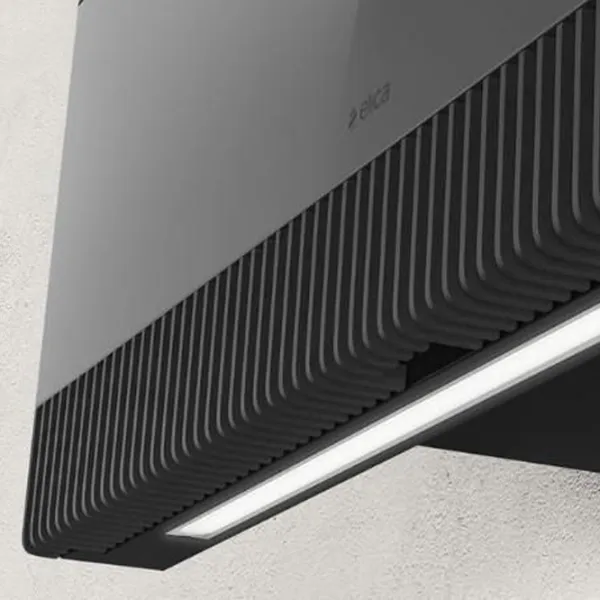 Hotă Elica PLAT BL/F/80 Înclinată/ Black/ Gray photo 5