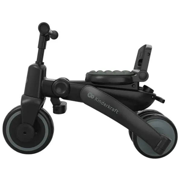 Bicicletă fără pedale KinderKraft JAZZ 3 8"  Metal / Green Black photo 3
