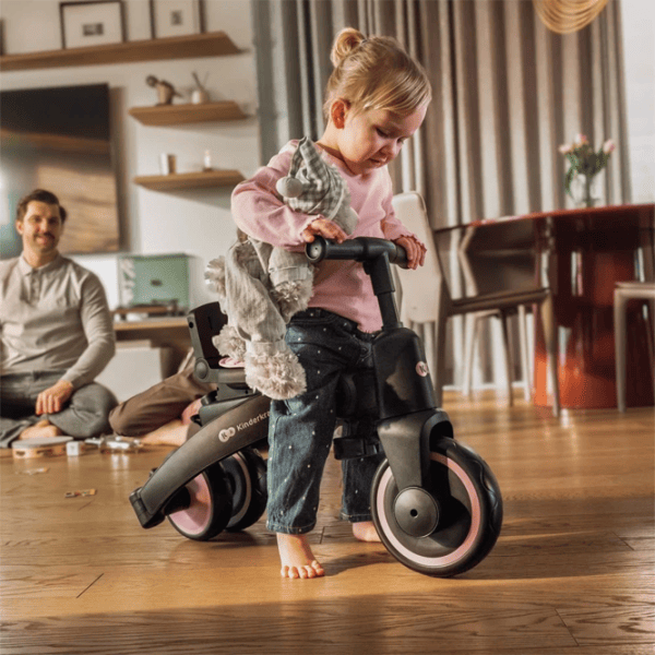 Bicicletă fără pedale KinderKraft JAZZ 3 8"  Metal / Green Black photo 9