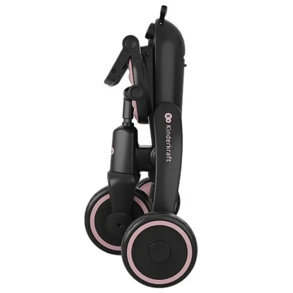 Bicicletă fără pedale KinderKraft JAZZ 3 8"  Metal / Pink Black photo 7