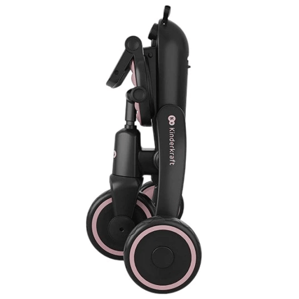 Bicicletă fără pedale KinderKraft JAZZ 3 8"  Metal / Pink Black photo 7