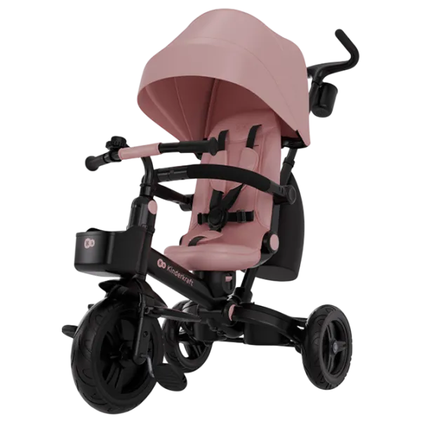 Трицикл KinderKraft AVEO 2 PLUS 25 кг / Розовый photo 1