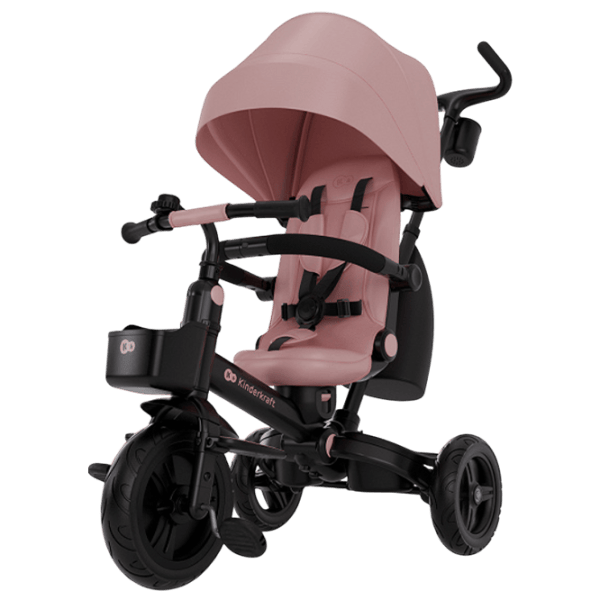 Трицикл KinderKraft AVEO 2 PLUS 25 кг / Розовый photo 1