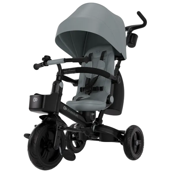 Трицикл KinderKraft AVEO 2 PLUS 25 кг / Серый photo 1