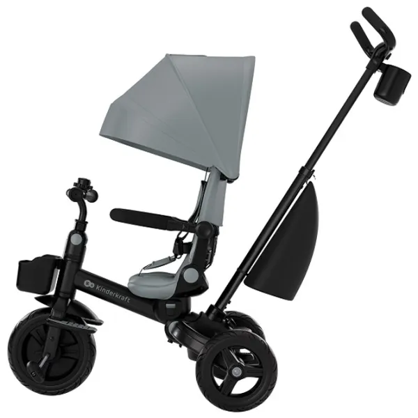Трицикл KinderKraft AVEO 2 PLUS 25 кг / Серый photo 2