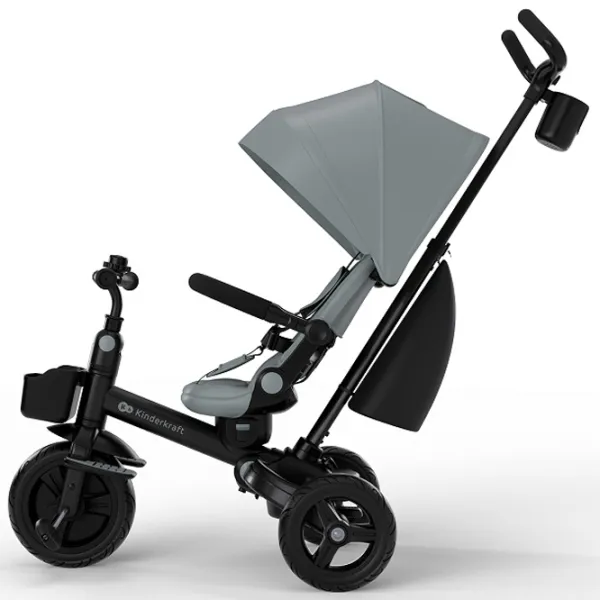 Трицикл KinderKraft AVEO 2 PLUS 25 кг / Серый photo 3