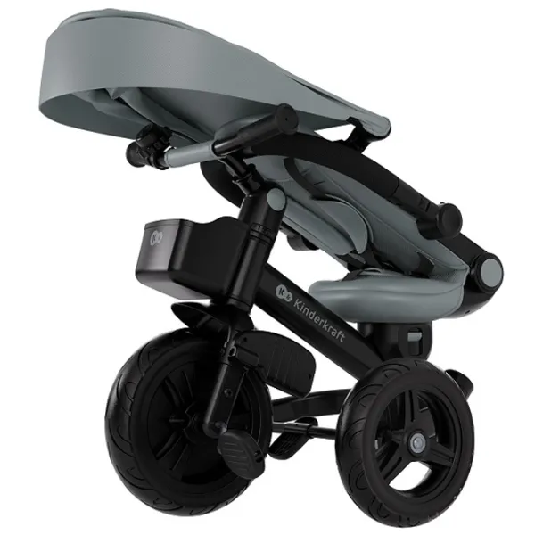 Трицикл KinderKraft AVEO 2 PLUS 25 кг / Серый photo 6
