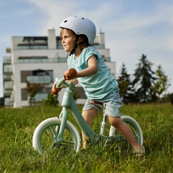 Беговел KinderKraft FLY PLUS 12"  Металл / Синий  photo 8