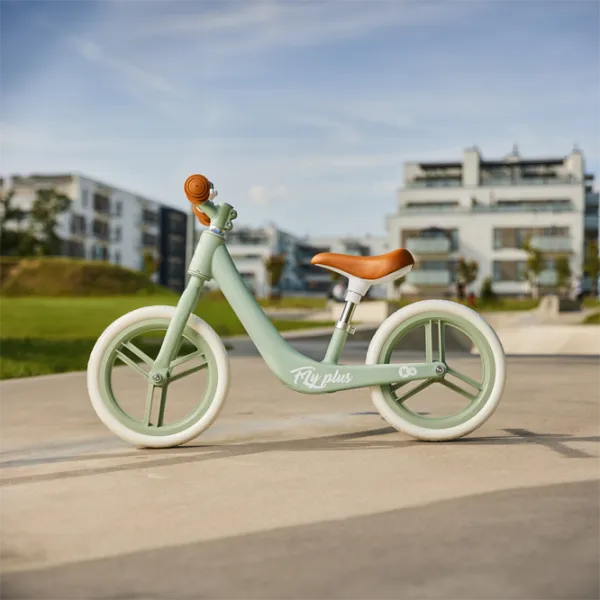 Беговел KinderKraft FLY PLUS 12"  Металл / Синий  photo 9
