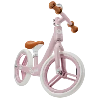 Беговел KinderKraft FLY PLUS 12"  Металл / Розовый 