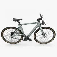 Bicicletă electrică FIIDO Air Ultra-Light Carbon Fiber 28" / Gray photo 3