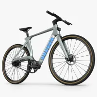 Bicicletă electrică FIIDO Air Ultra-Light Carbon Fiber 28" / Gray photo 4
