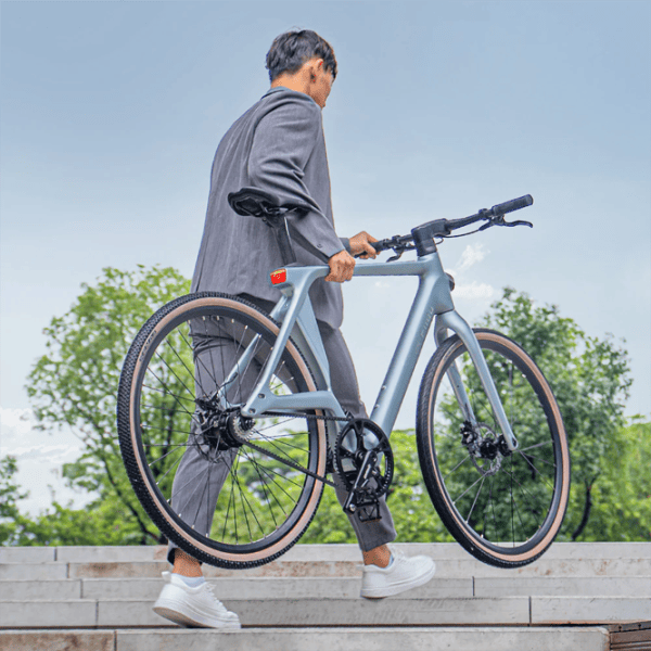 Электровелосипед FIIDO Air Ultra-Light Carbon Fiber 28"  / Серый photo 7