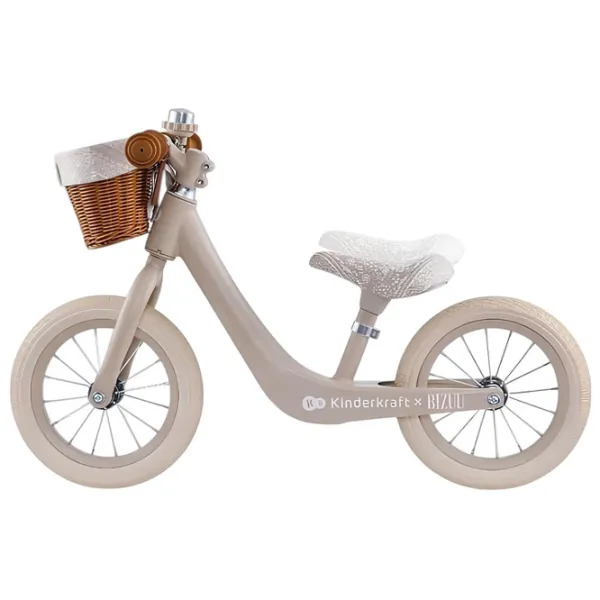 Беговел KinderKraft RAPID 2 BIZUU 12"  Сталь / Бежевый White photo 2